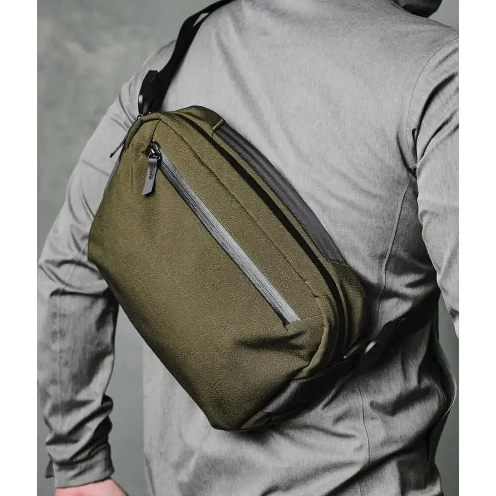 NWT Alpaka Go Sling Travel Bag Army Green | Axoflux 600D